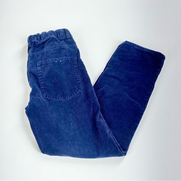 Crewcuts navy blue corduroy straight leg pants 10 - Picture 2 of 11
